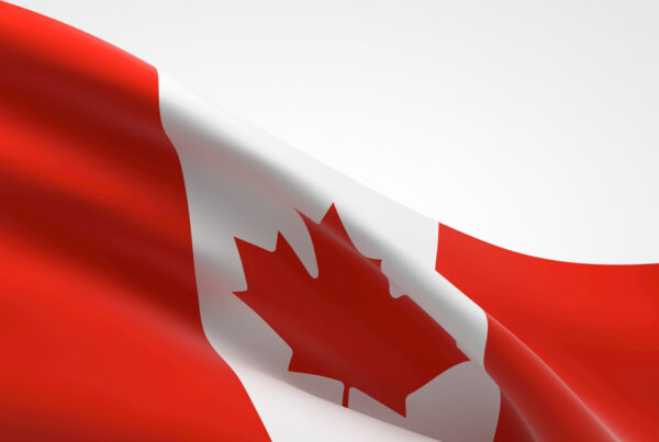 canada flag after immigration employment
