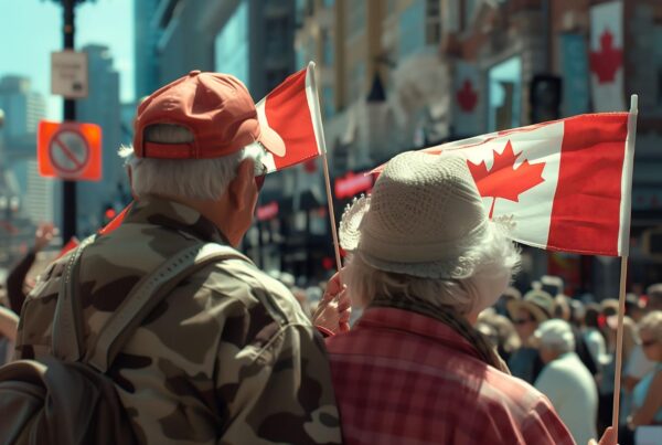 family in Canada after sponsorship