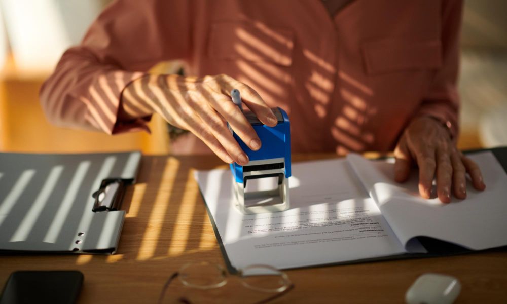 person approved for C work permit in Canada